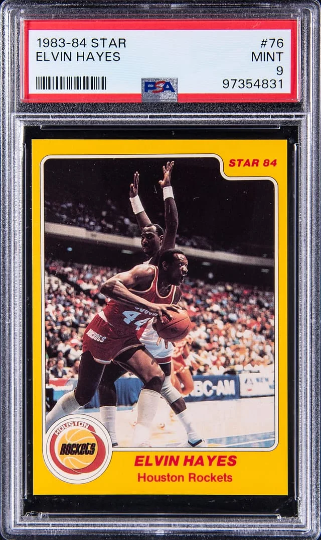 1983-84 Star Elvin Hayes #76 card image
