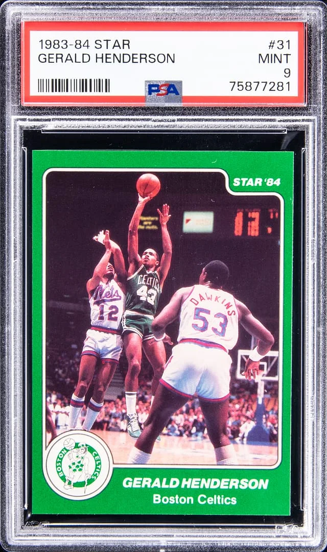 1983-84 Star Gerald Henderson #31 card image