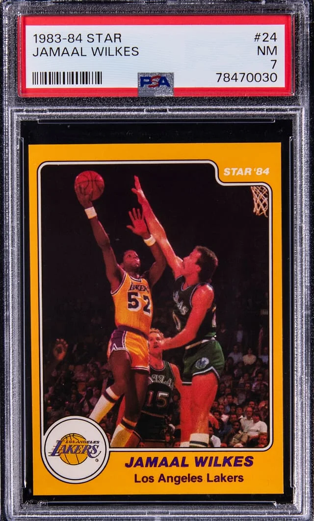 1983-84 Star Jamaal Wilkes #24 card image