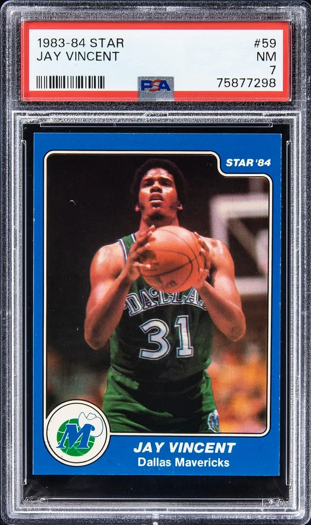1983-84 Star Jay Vincent #59 card image