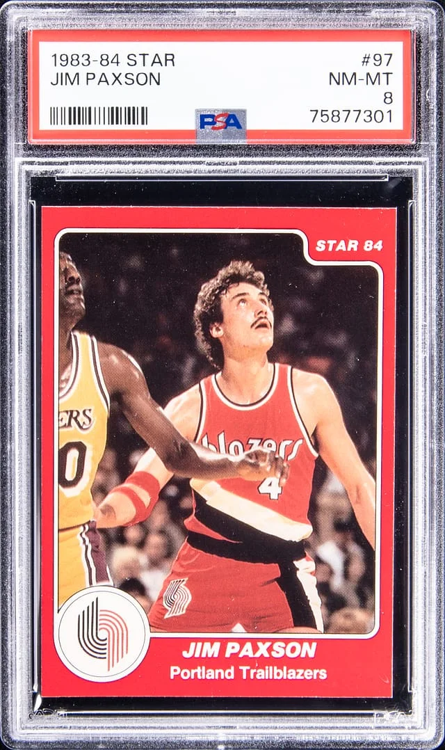 1983-84 Star Jim Paxson #97 card image