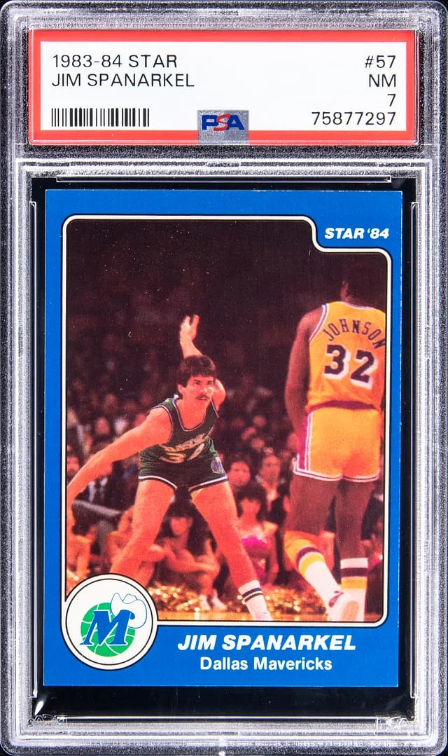 1983-84 Star Jim Spanarkel #57 card image
