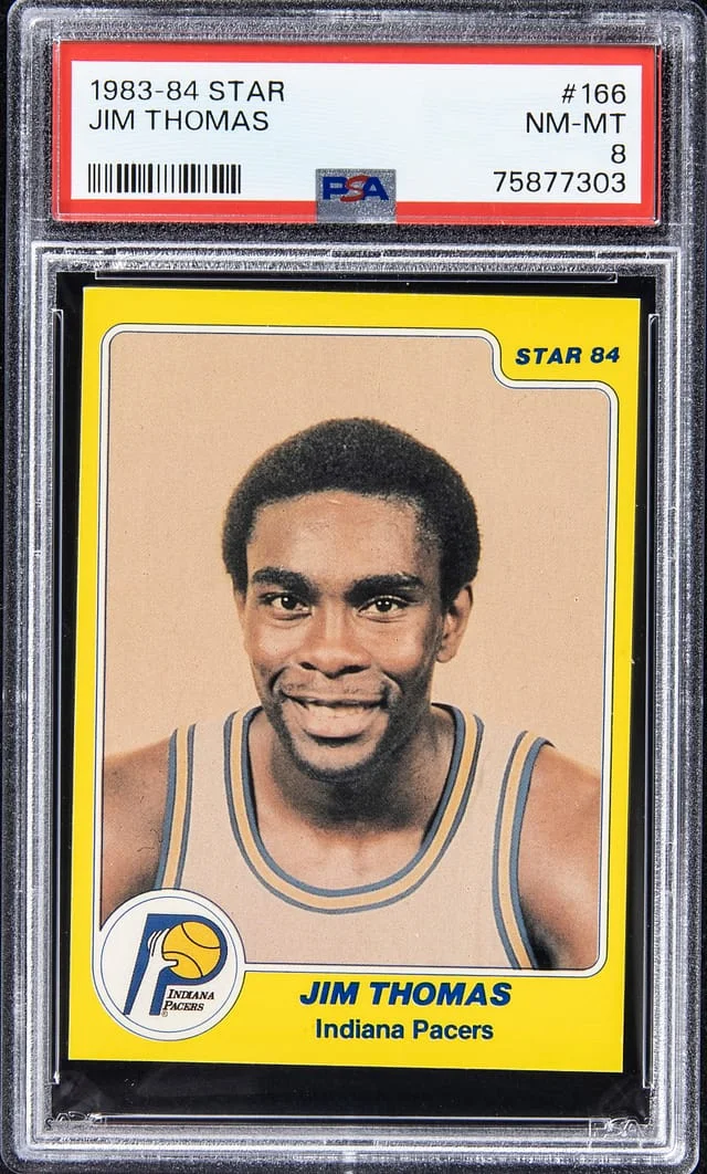 1983-84 Star Jim Thomas #166 card image