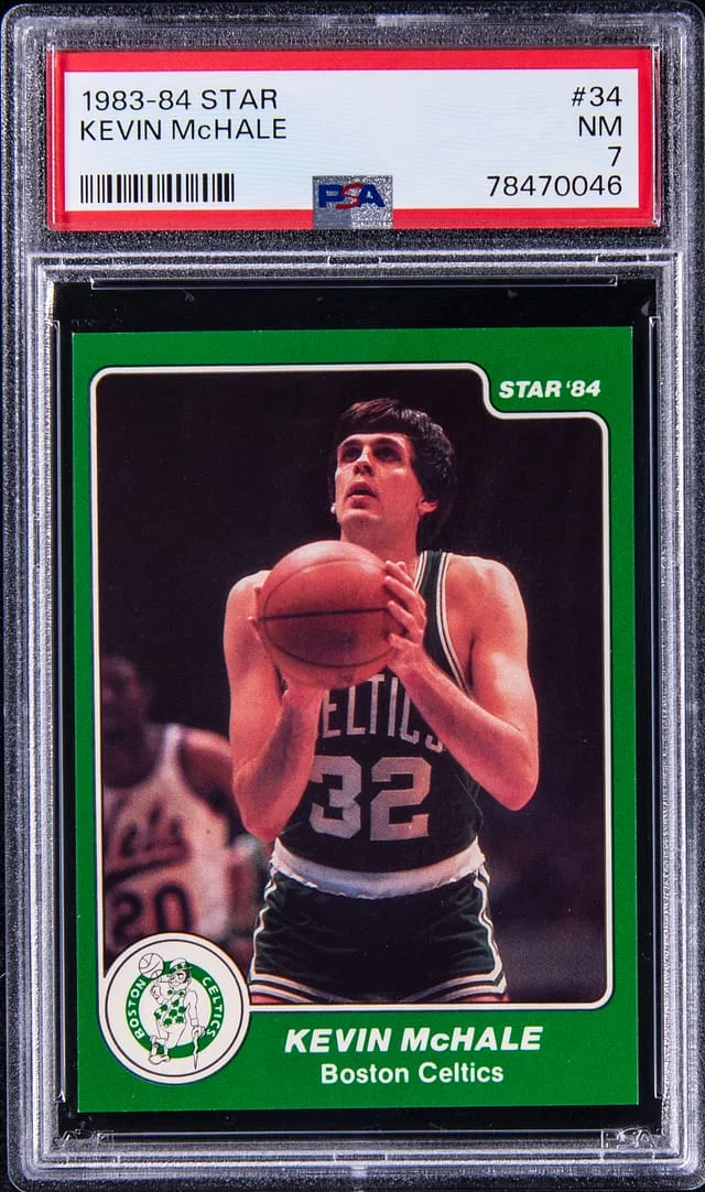 1983-84 Star Kevin McHale #34 card image