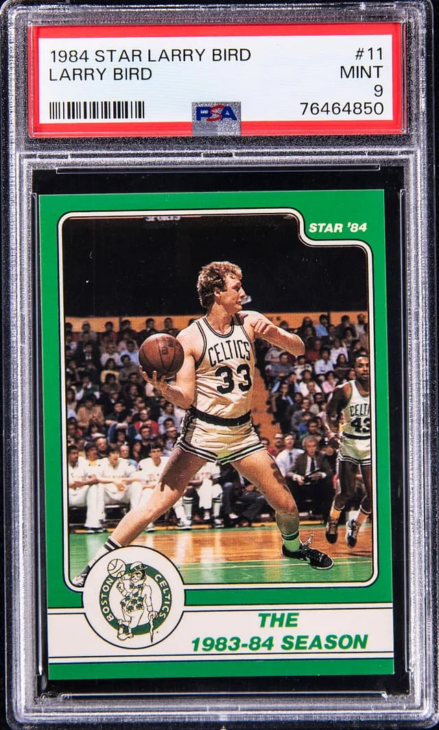 1983-84 Star Larry Bird #11 card image