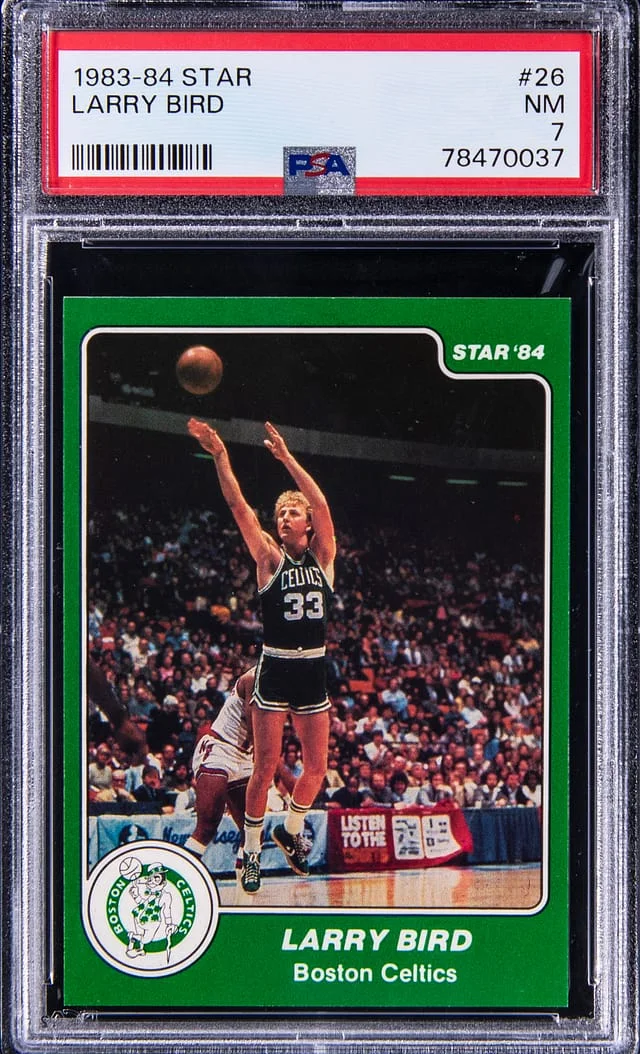 1983-84 Star Larry Bird #26 card image