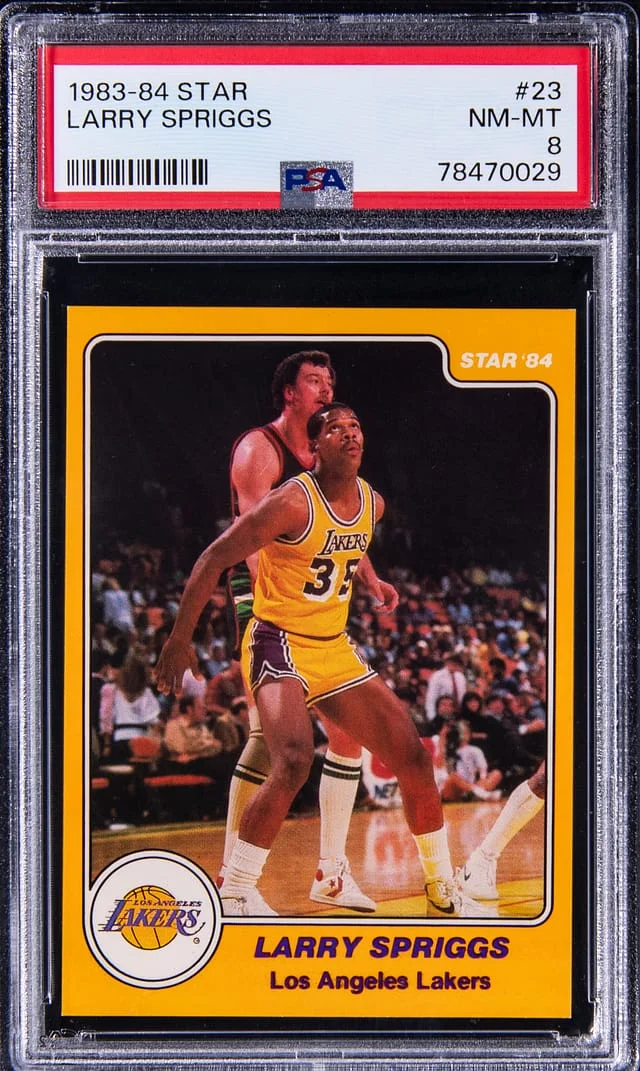 1983-84 Star Larry Spriggs #23 card image