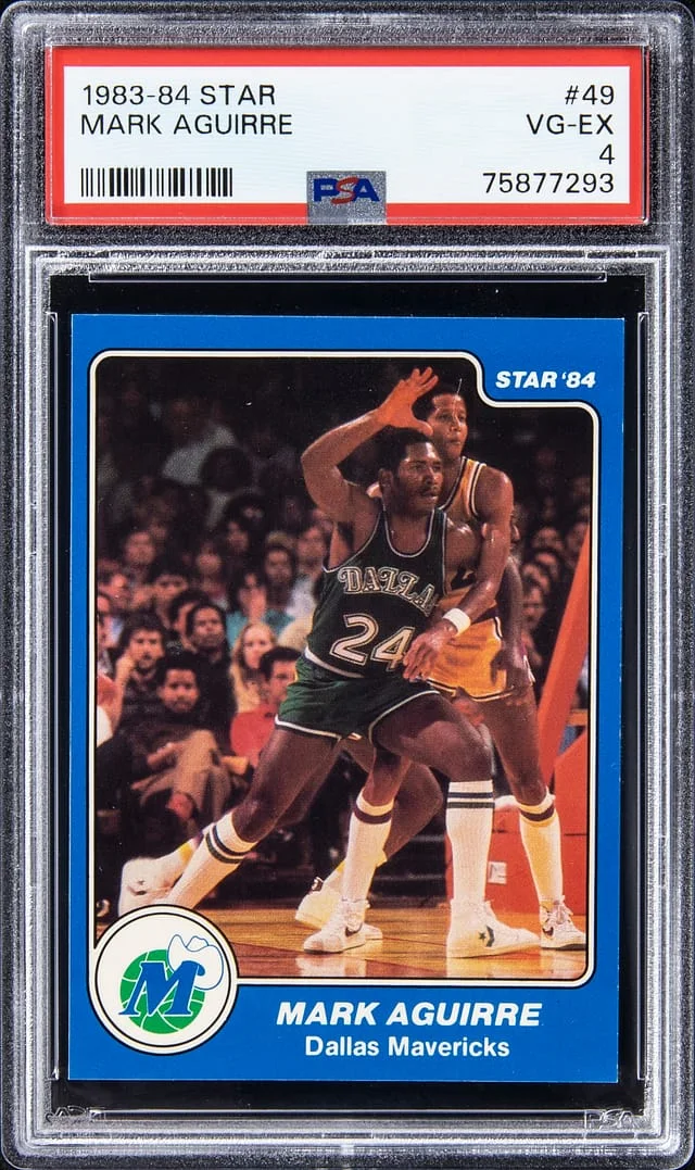 1983-84 Star Mark Aguirre #49 card image