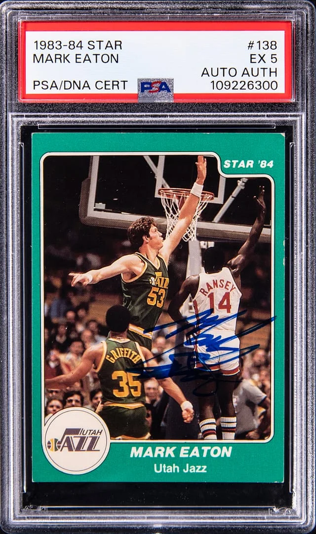 1983-84 Star Mark Eaton #138 card image