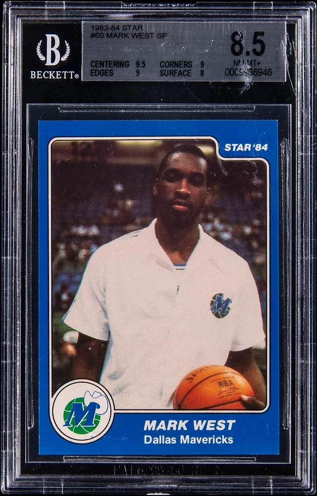1983-84 Star Mark West #60 card image