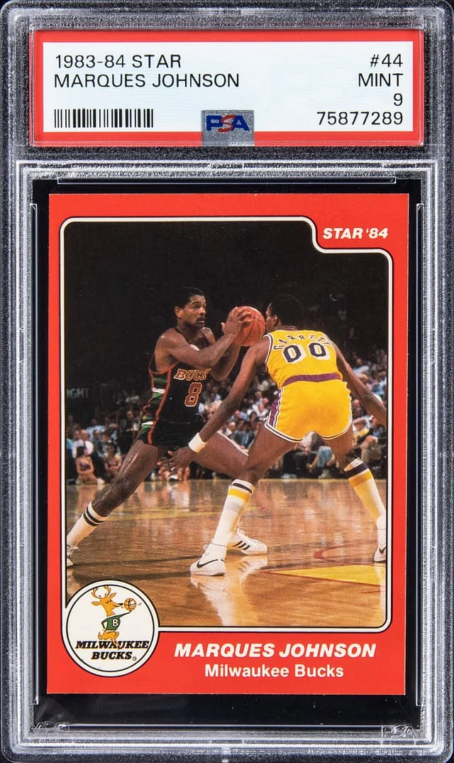 1983-84 Star Marques Johnson #44 card image