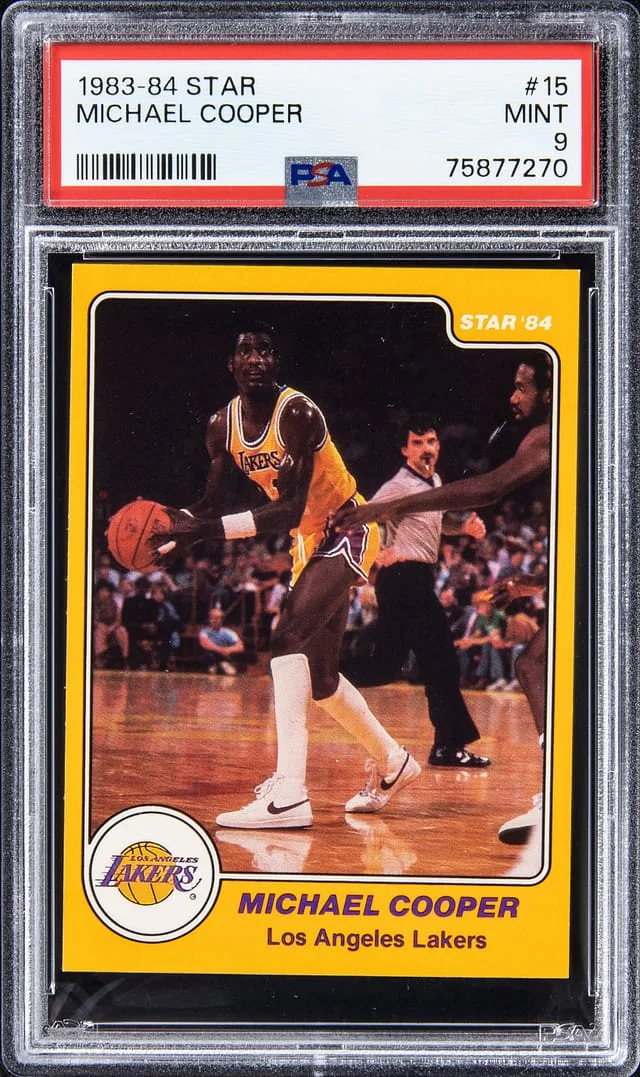 1983-84 Star Michael Cooper #15 card image