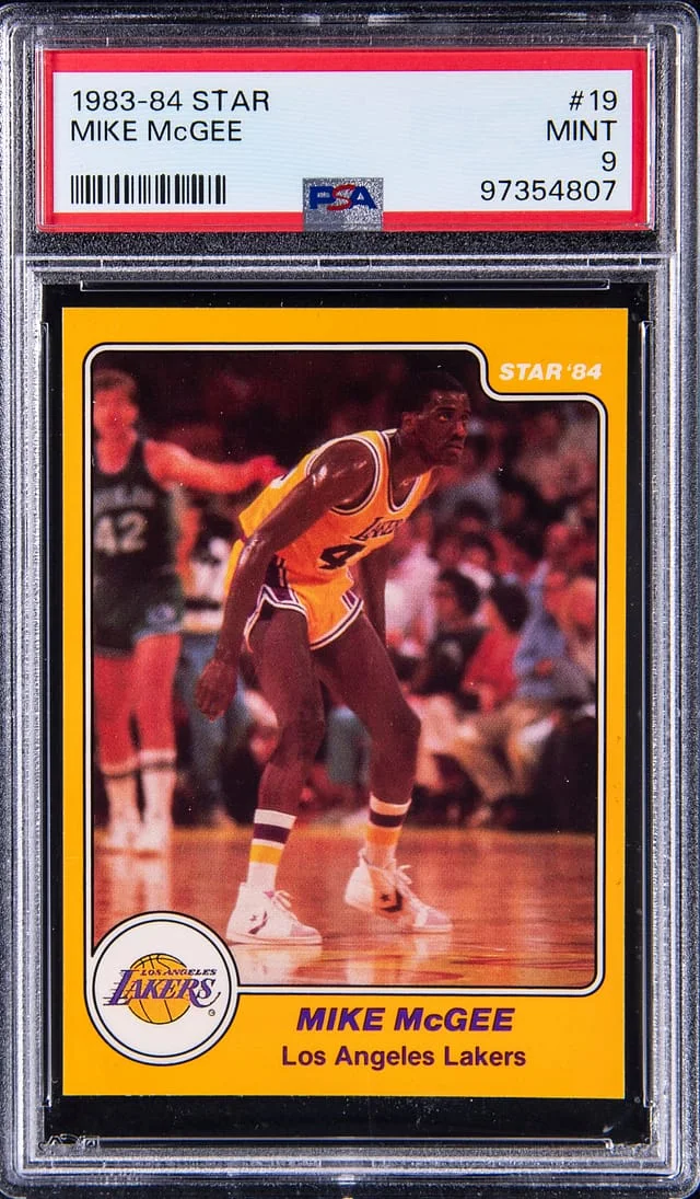 1983-84 Star Mike McGree #19 card image