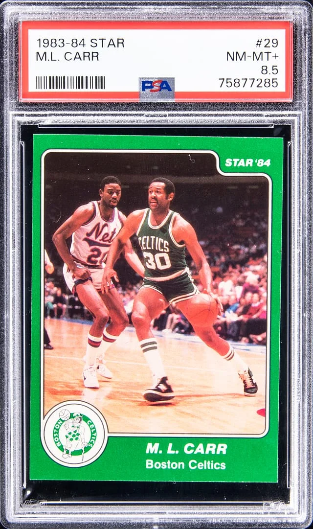 1983-84 Star M.L Carr #29 card image