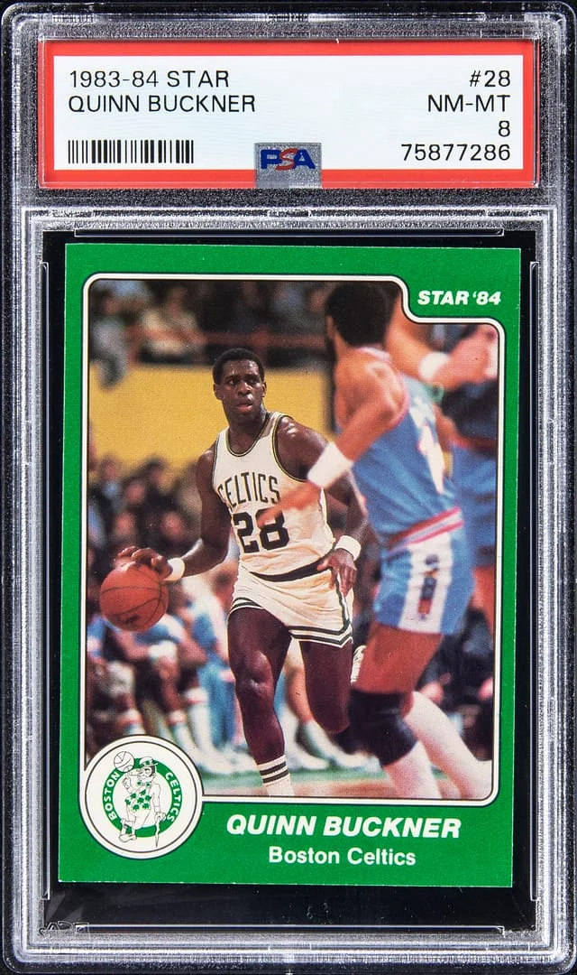 1983-84 Star Quinn Buckner #28 card image