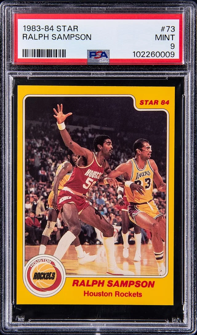 1983-84 Star Ralph Sampson #73 card image