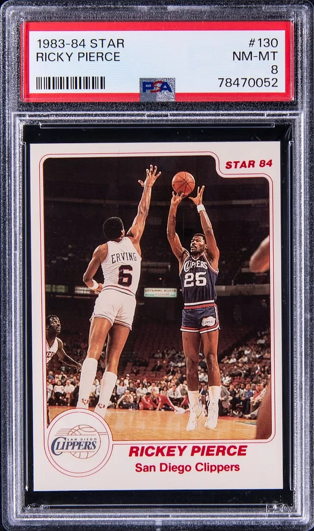 1983-84 Star Ricky Pierce #130 card image