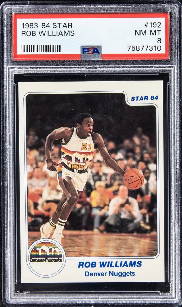 1983-84 Star Rob Williams #192 card image
