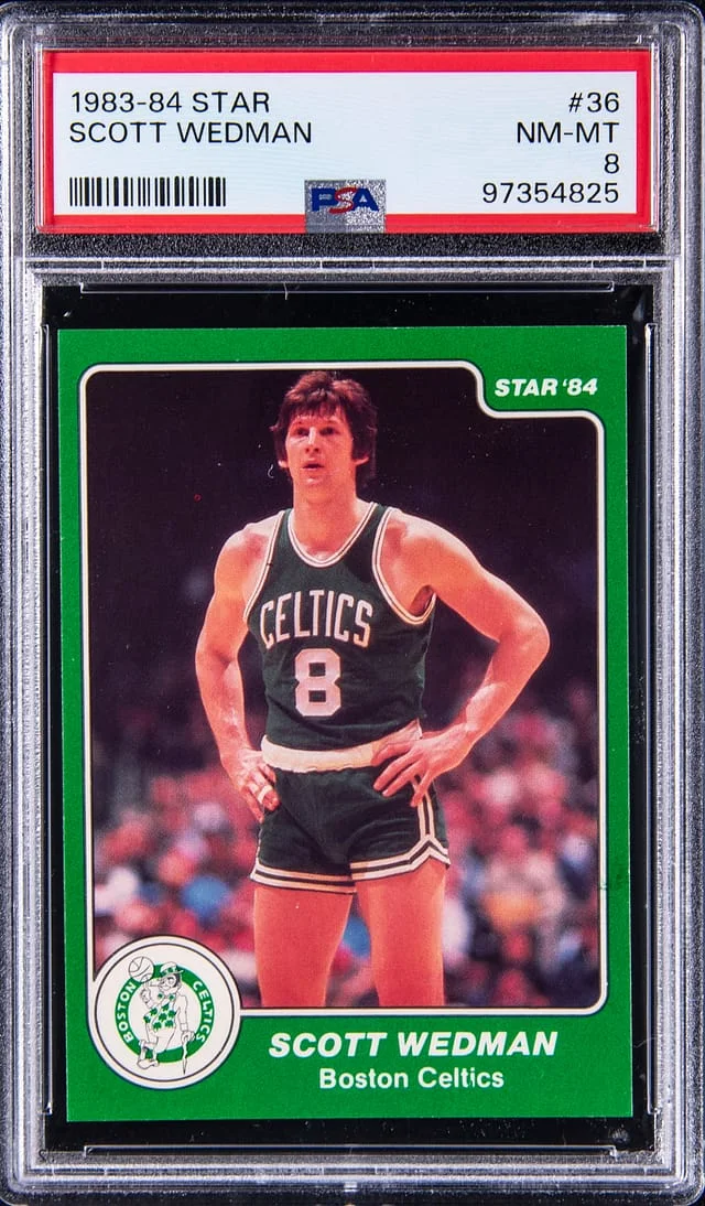 1983-84 Star Scott Wedman #36 card image