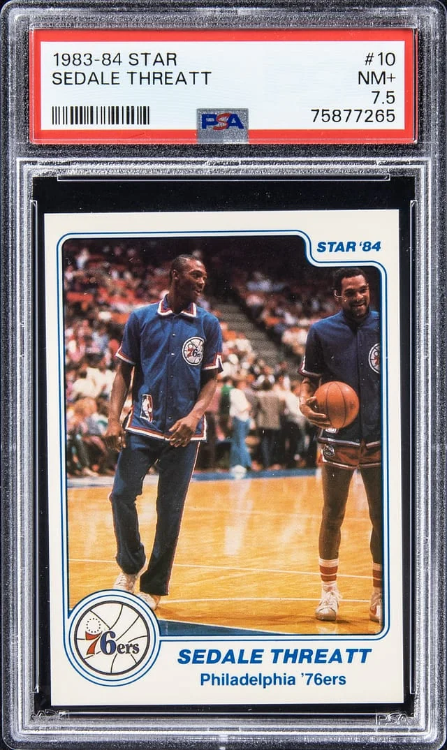 1983-84 Star Sedale Threatt #10 card image