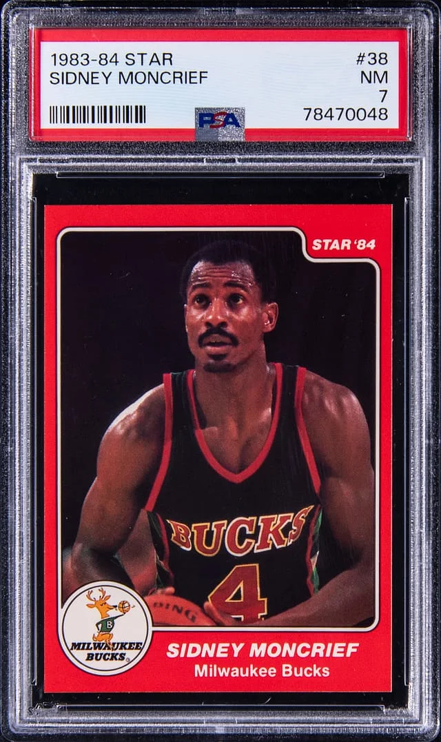 1983-84 Star Sidney Moncreif #38 card image