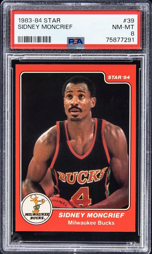 1983-84 Star Sidney Moncreif #39 card image