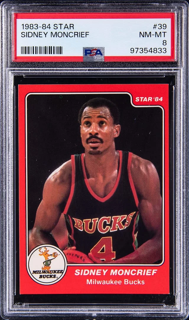 1983-84 Star Sidney Moncrief #39 card image