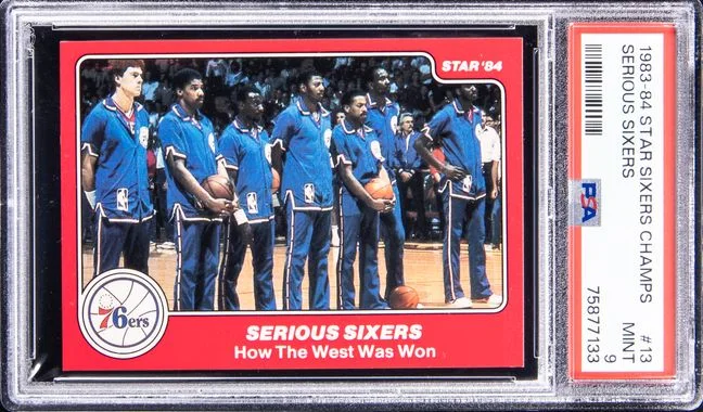 1983-84 Star Sixers Champions Serious Sixers #13 card image