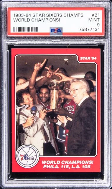 1983-84 Star Sixers Champions World Champions! #21 card image