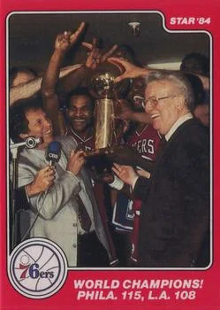 1983-84 Star Sixers Champs World Champions! #21 card image
