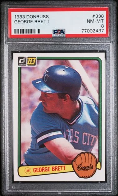 1983 Donruss George Brett #338 card image