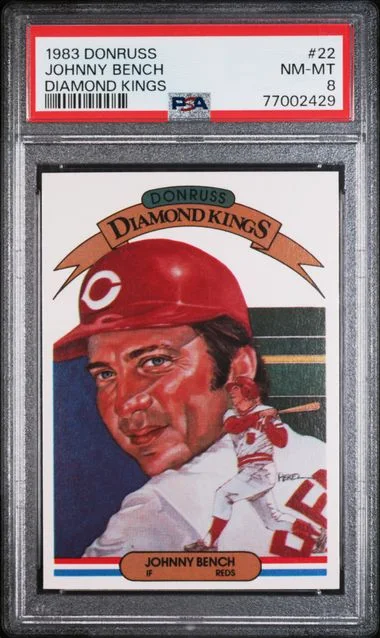 1983 Donruss Johnny Bench #22 card image