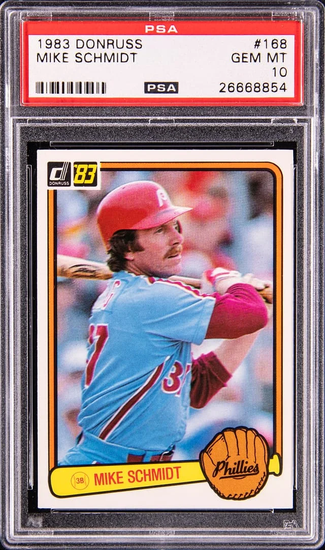 1983 Donruss Mike Schmidt #168 card image