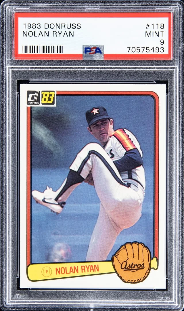 1983 Donruss Nolan Ryan #116 card image