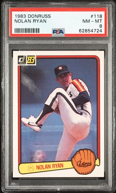 1983 Donruss Nolan Ryan #118 card image