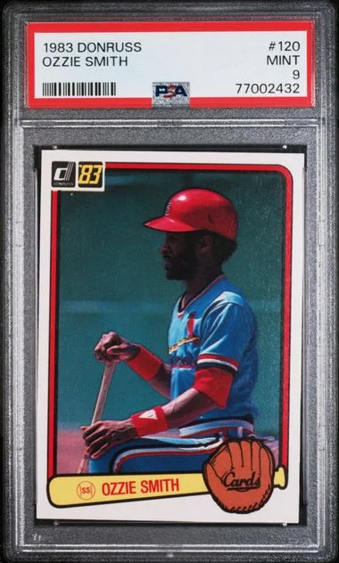 1983 Donruss Ozzie Smith #120 card image
