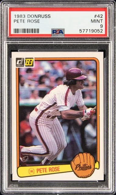 1983 Donruss Pete Rose #42 card image
