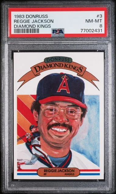 1983 Donruss Reggie Jackson #3 card image