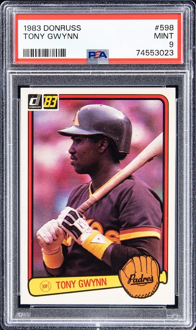 1983 Donruss Tony Gwynn #598 card image
