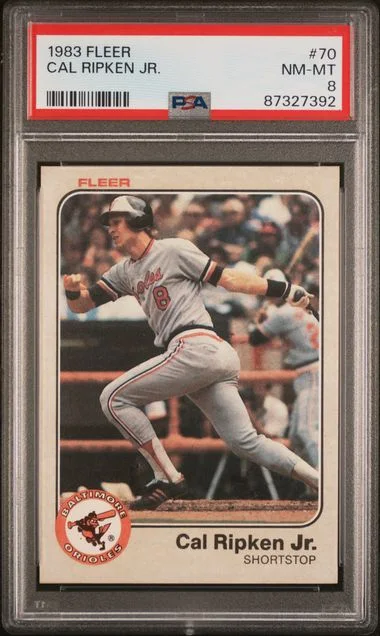 1983 Fleer Cal Ripken Jr. #70 card image