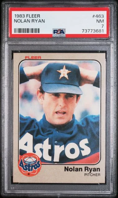 1983 Fleer Nolan Ryan #463 card image