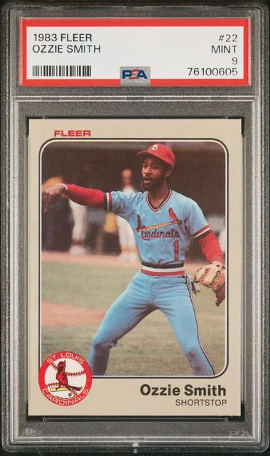1983 Fleer Ozzie Smith #22 card image