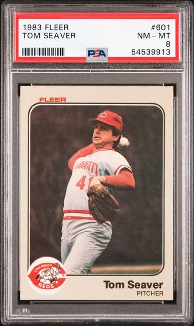 1983 Fleer Tom Seaver #601 card image