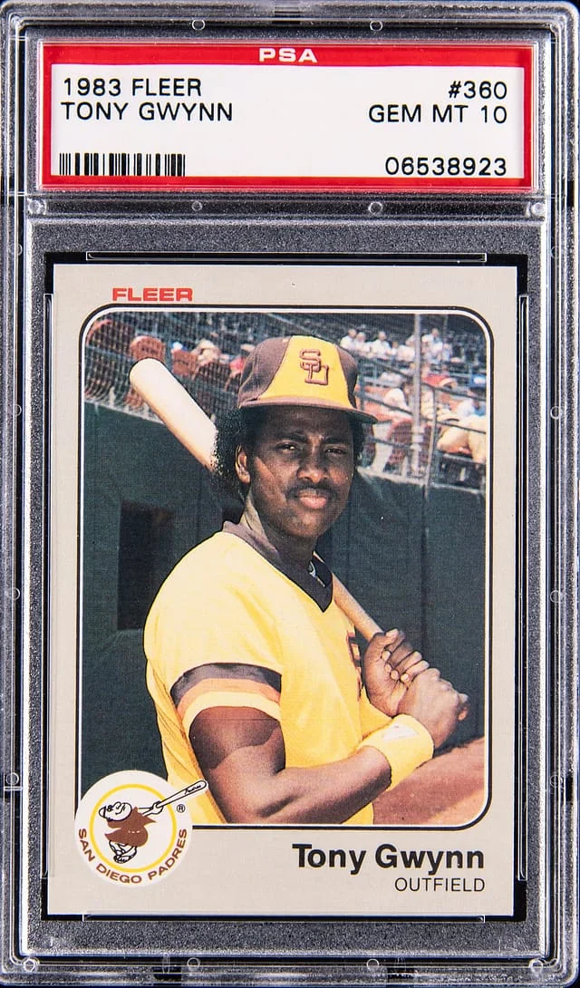 1983 Fleer Tony Gwynn #360 card image