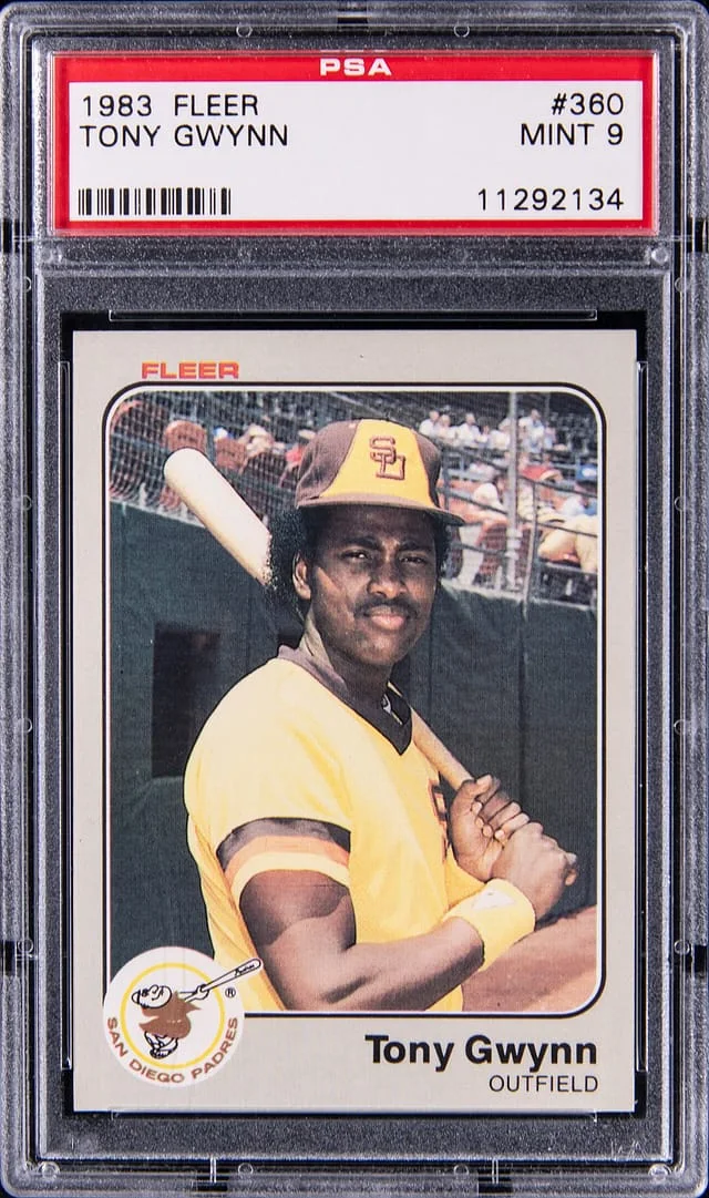 1983 Fleer Tony Gwynn #380 card image