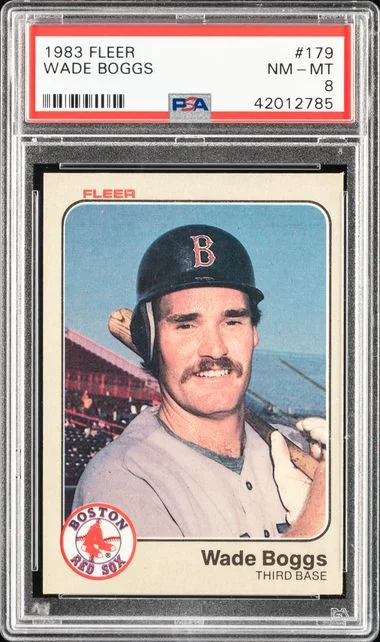 1983 Fleer Wade Boggs #179 card image