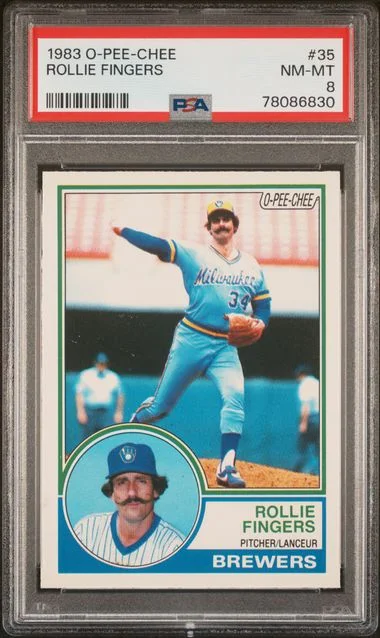 1983 O-Pee-Chee Rollie Fingers #35 card image