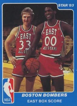 1983 Star All Star Game Larry Bird / Robert Parish #29 card image