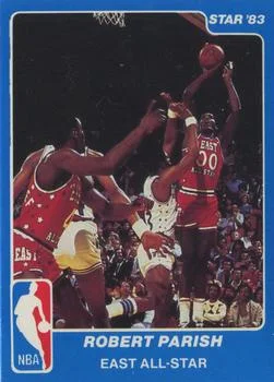 1983 Star All Star Game Robert Parish #9 card image