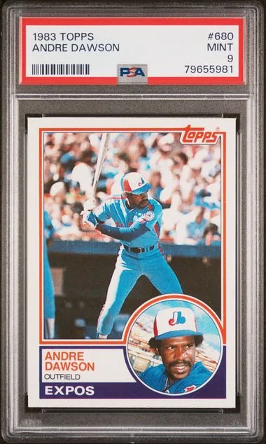 1983 Topps Andre Dawson #680 card image